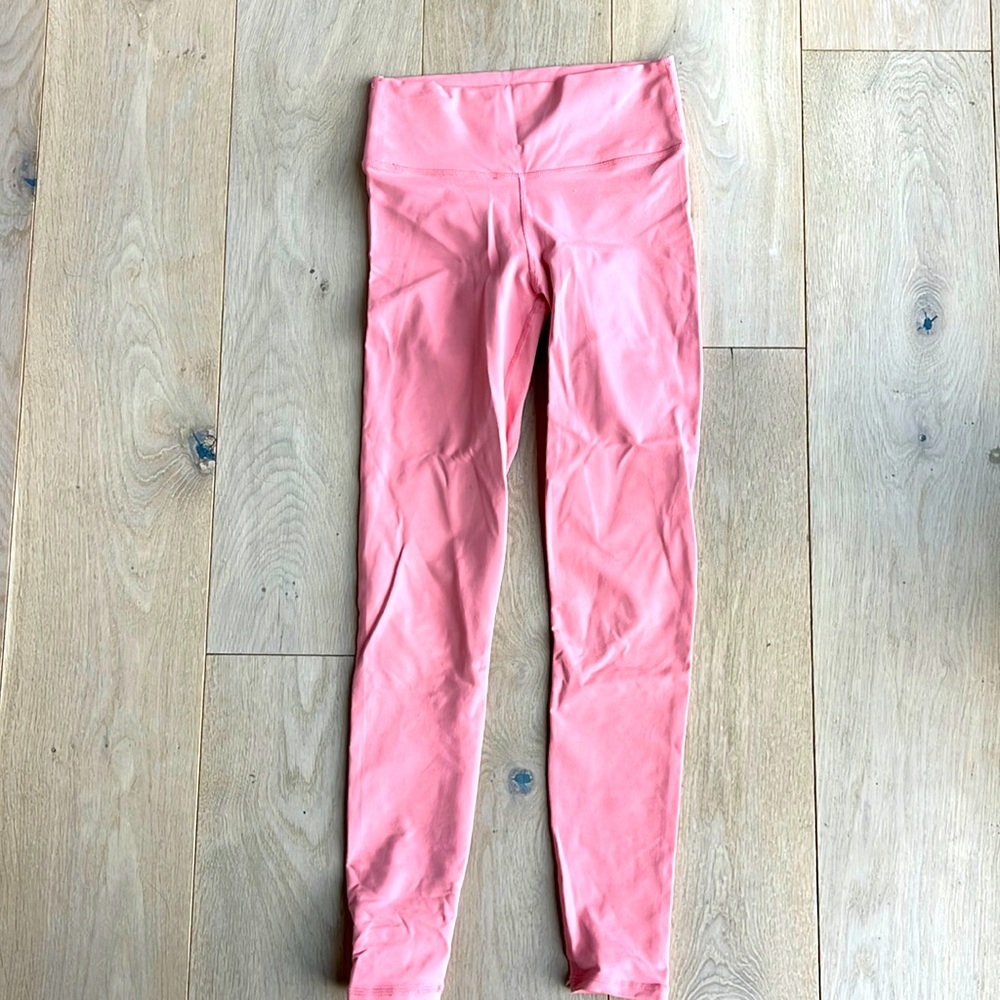 Fabletics ballet pink long leggings size S
